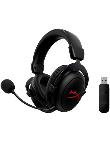 HyperX Cloud II Core Auriculares Gaming Inalámbricos DTS Negro/Rojo
