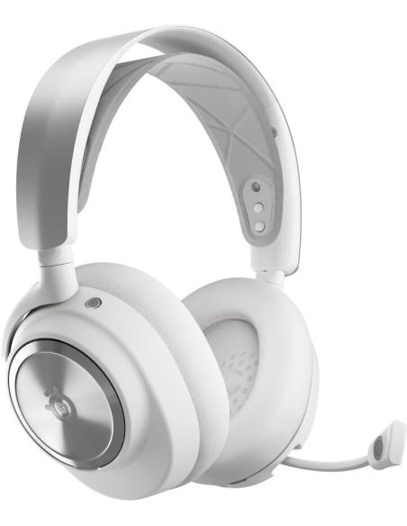 SteelSeries Arctis Nova Pro Wireless Auriculares Gaming Inalámbricos PC/PS5/Switch Blancos