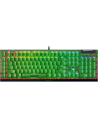 Razer BlackWidow V4 X Minecraft Edition Teclado Mecánico Gaming con Razer Chroma RGB