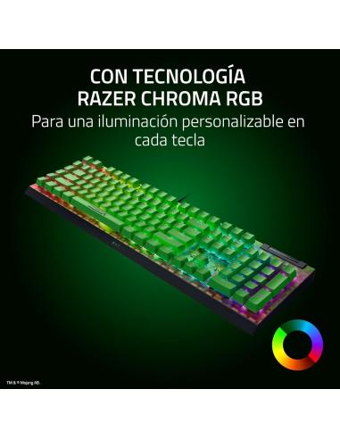 Razer BlackWidow V4 X Minecraft Edition Teclado Mecánico Gaming con Razer Chroma RGB