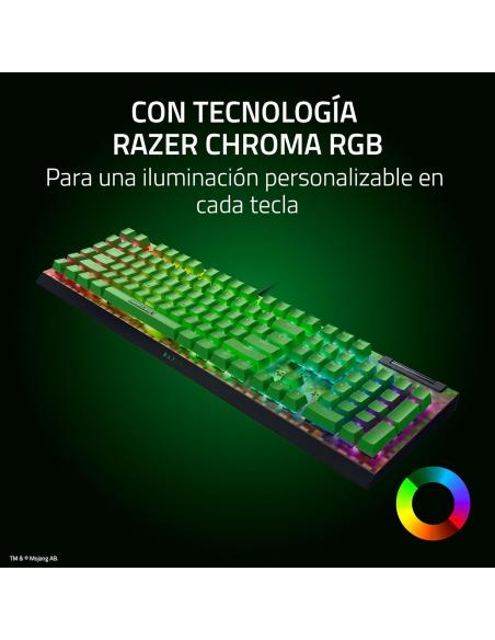 Razer BlackWidow V4 X Minecraft Edition Teclado Mecánico Gaming con Razer Chroma RGB
