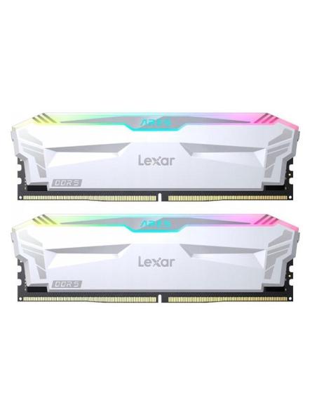 Lexar ARES RGB DDR5 6400Mhz 32GB (2x16GB) CL32 Blanco