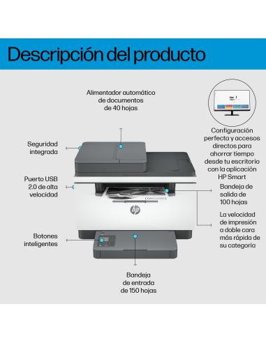 HP LaserJet M234SDN Impresora Láser Multifunción Monocromo Dúplex Blanca