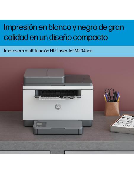 HP LaserJet M234SDN Impresora Láser Multifunción Monocromo Dúplex Blanca