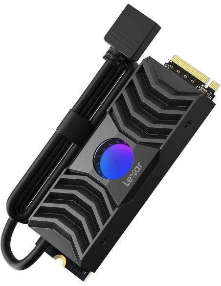 Lexar NM1090 SSD 1TB M.2 PCIe 5.0 con disipador
