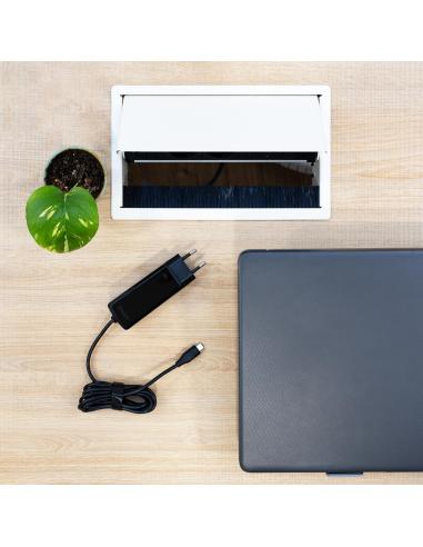 TooQ TQLC-USBCGAN90PD-C Cargador para Portátil 90W USB-C Negro