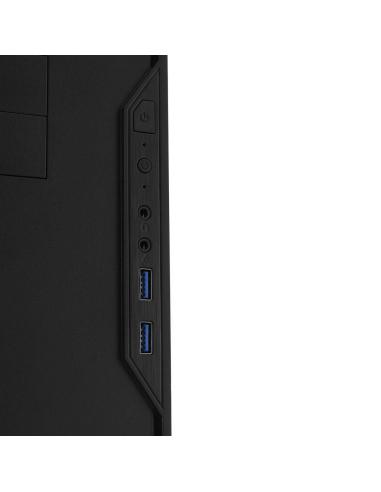 Coolbox M550 Micro-ATX USB 3.0 Negra + Fuente de Alimentación 500W