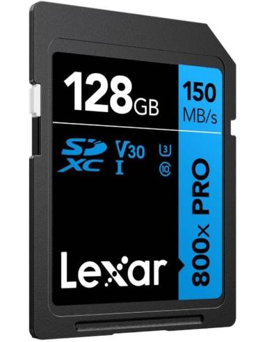 Lexar 800x Pro Tarjeta de Memoria SDXC 128GB C10