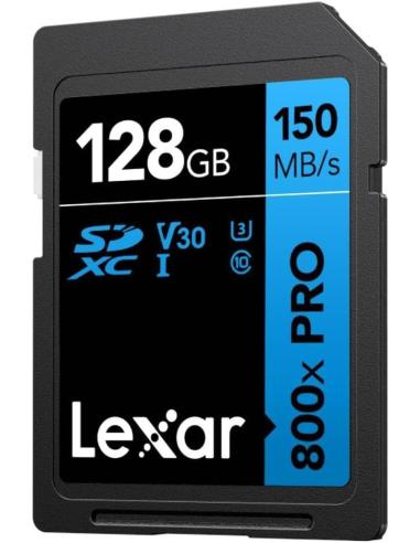 Lexar 800x Pro Tarjeta de Memoria SDXC 128GB C10