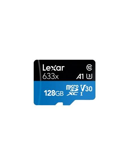 Lexar 633X 128GB MicroSDXC UHS-I Clase 10