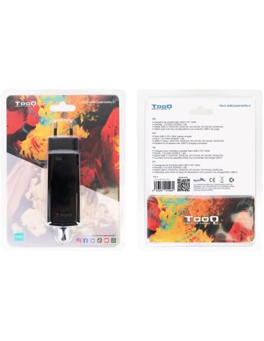 TooQ TQLC-USBCGAN100PD-C Cargador de Portátil 100 W USB-C Negro