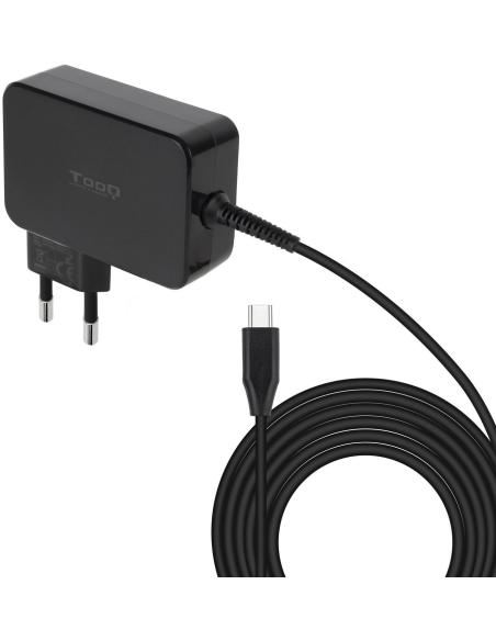 TooQ TQLC-USBCGAN100PD Cargador de Portátil 100W USB-C Negro