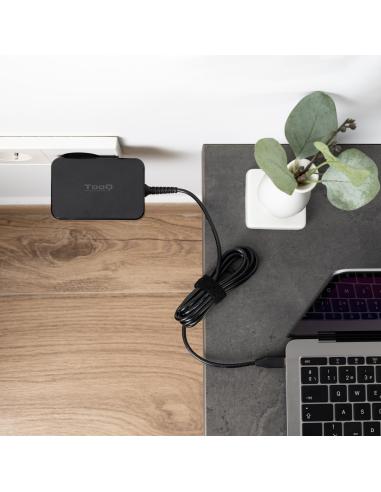 TooQ TQLC-USBCGAN100PD Cargador de Portátil 100W USB-C Negro