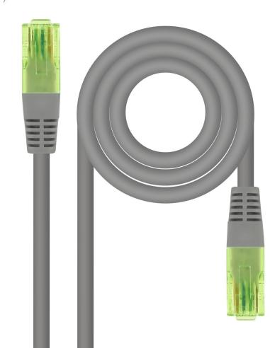 Nanocable 10.20.1400-L30 Cable RJ-45 Cat 6 U/UTP 30cm Gris