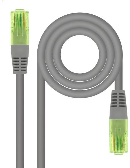 Nanocable 10.20.1400-L30 Cable RJ-45 Cat 6 U/UTP 30cm Gris