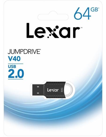 Lexar JumpDrive V40 Pendrive 64GB USB A Negro