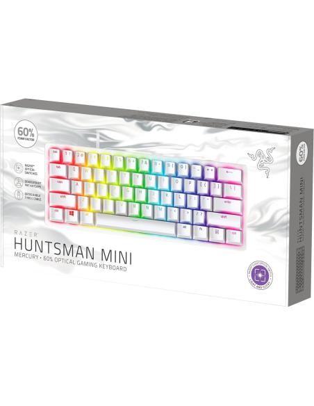 Razer Huntsman V3 Pro Mini Teclado Mecánico Inalámbrico Blanco