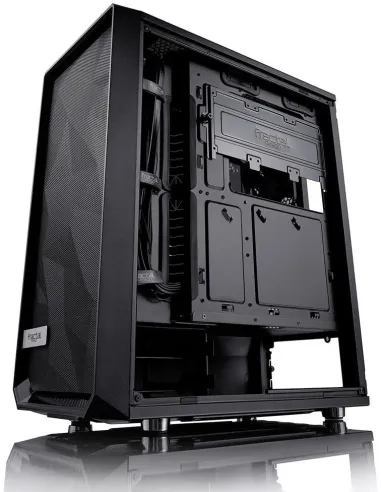 Fractal Design Meshify C Midi Tower Cristal Templado USB 3.0 Negra
