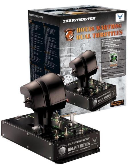 Thrustmaster Hotas Warthog Dual Negro