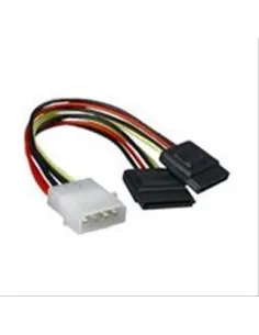 Nanocable Cable Duplicador de Alimentación Molex Macho a 2x SATA Hembra 20cm-50951