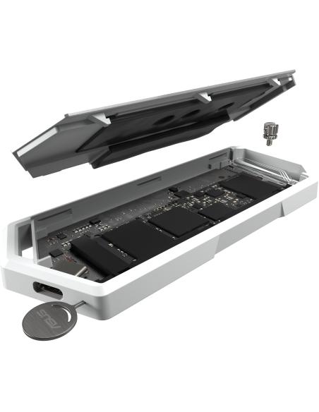 Asus ROG Strix Arion White Edition Caja SSD M.2 Blanca