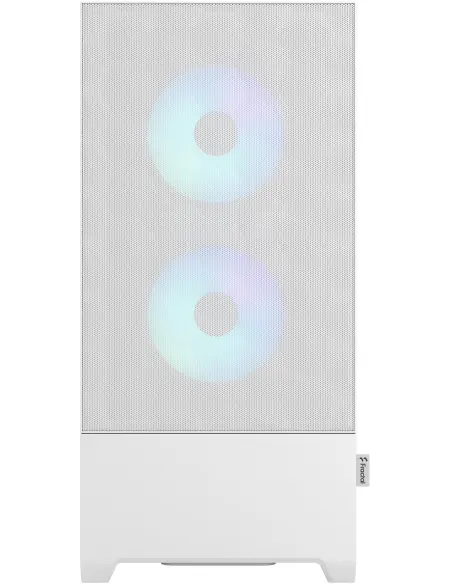 Fractal Design Pop Air RGB ATX Cristal Templado USB 3.2 Blanca