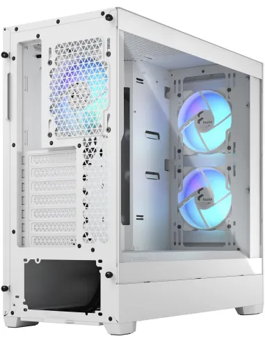 Fractal Design Pop Air RGB ATX Cristal Templado USB 3.2 Blanca