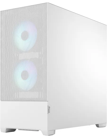 Fractal Design Pop Air RGB ATX Cristal Templado USB 3.2 Blanca