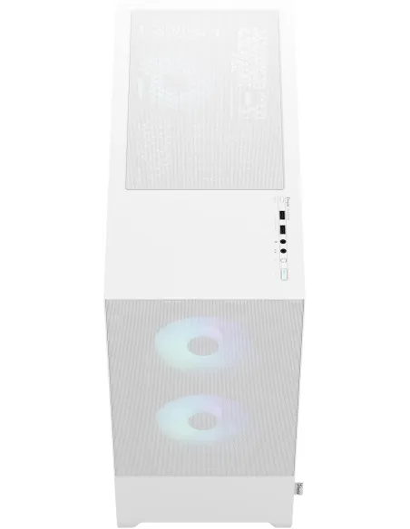 Fractal Design Pop Air RGB ATX Cristal Templado USB 3.2 Blanca