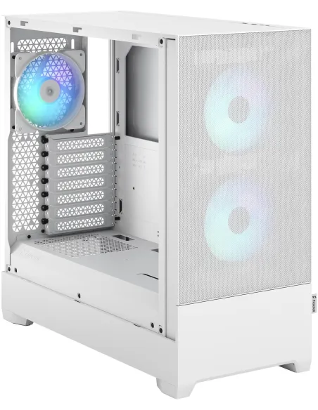 Fractal Design Pop Air RGB ATX Cristal Templado USB 3.2 Blanca