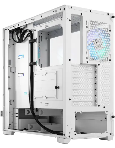 Fractal Design Pop Air RGB ATX Cristal Templado USB 3.2 Blanca