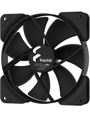 Fractal Design Aspect 14 PWM Ventilador Suplementario 140mm Negro
