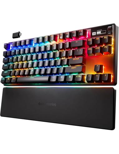 SteelSeries Apex Pro TKL (2023) Teclado Mecánico Inalámbrico Switch OmniPoint 2.0 RGB USA Negro