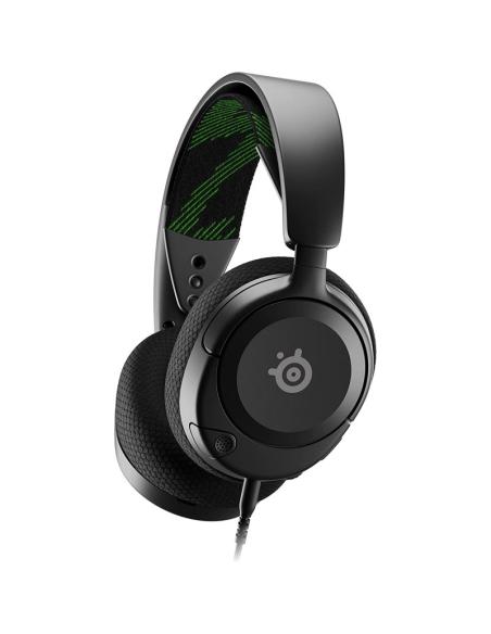 SteelSeries Arctis Nova 1X Auriculares Gaming con Cable. Negro/Verde