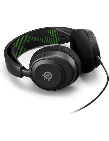 SteelSeries Arctis Nova 1X Auriculares Gaming con Cable. Negro/Verde
