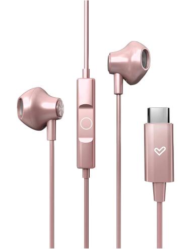 Energy Sistem EasyPods Auriculares USB-C Rosa