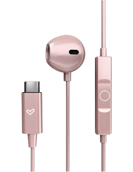 Energy Sistem EasyPods Auriculares USB-C Rosa