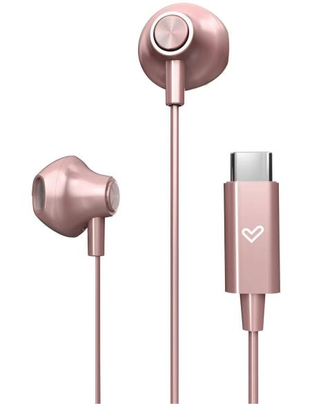 Energy Sistem EasyPods Auriculares USB-C Rosa