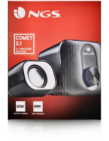 NGS Comet 2.1 Mini Altavoces de PC con Subwoofer
