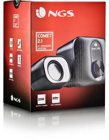 NGS Comet 2.1 Mini Altavoces de PC con Subwoofer