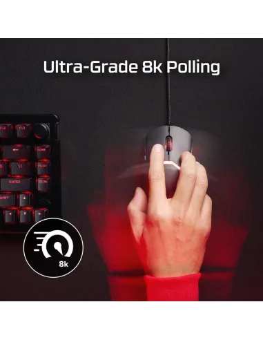 HyperX Pulsefire Fuse Ratón Gaming 26000DPI Negro