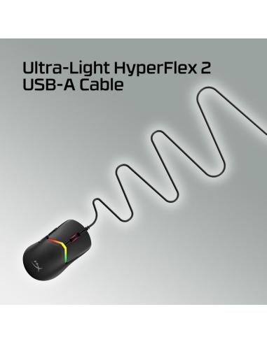 HyperX Pulsefire Fuse Ratón Gaming 26000DPI Negro