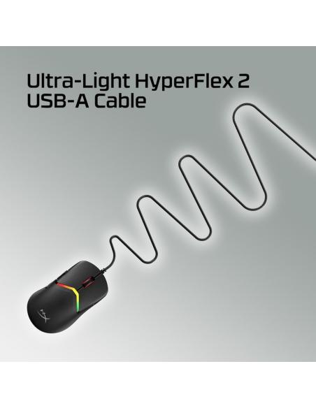 HyperX Pulsefire Fuse Ratón Gaming 26000DPI Negro