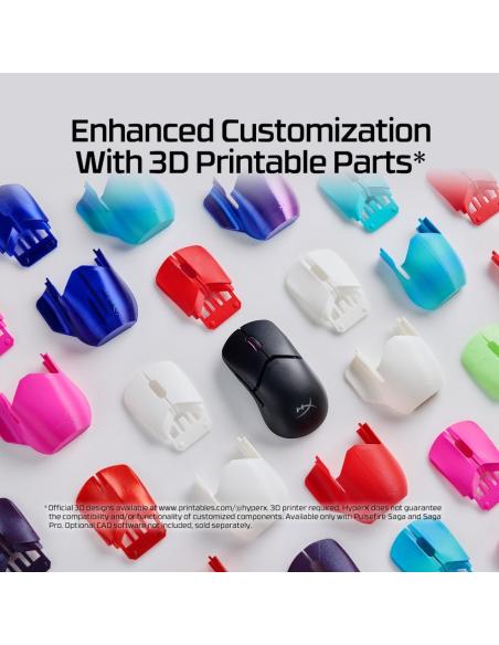 HyperX Pulsefire Fuse Ratón Gaming 26000DPI Negro