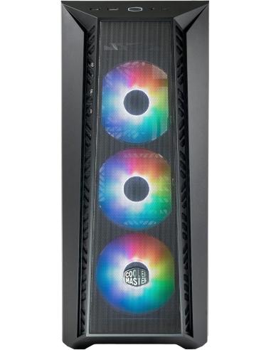 Cooler Master MasterBox MB520 Mesh Midi Tower ARGB Cristal Templado USB-C/3.2 Negra