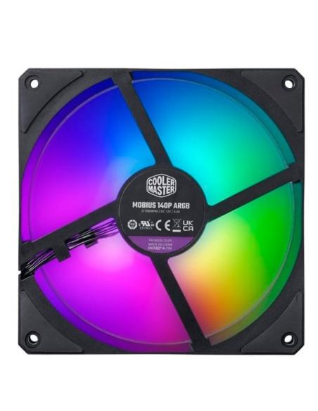 Cooler Master Mobius 140P ARGB Ventilador Suplementario 140mm Negro