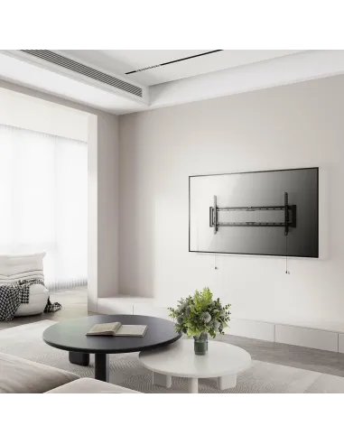 Aisens WT90T-237 Soporte de Pared para Monitor/TV 43"-90" Máx. 75 KG Negro