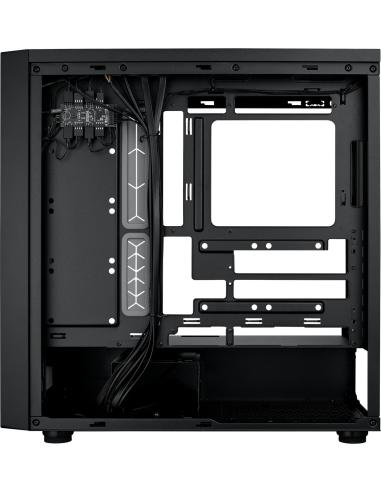 Cooler Master MasterBox 600 Cristal Templado USB 3.2 Negro