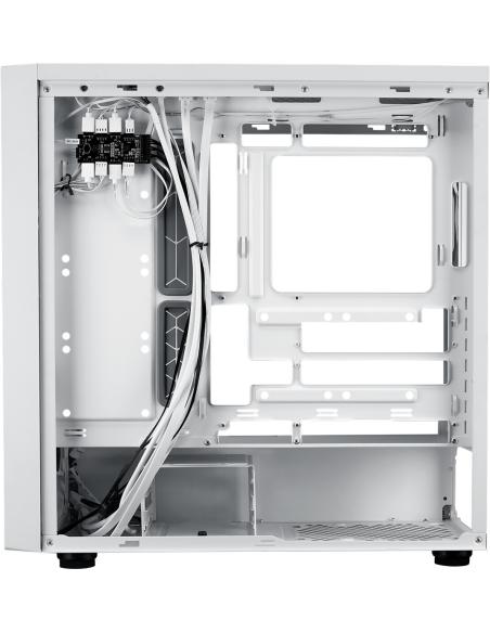 Cooler Master MasterBox 600 Cristal Templado USB 3.2 Blanco