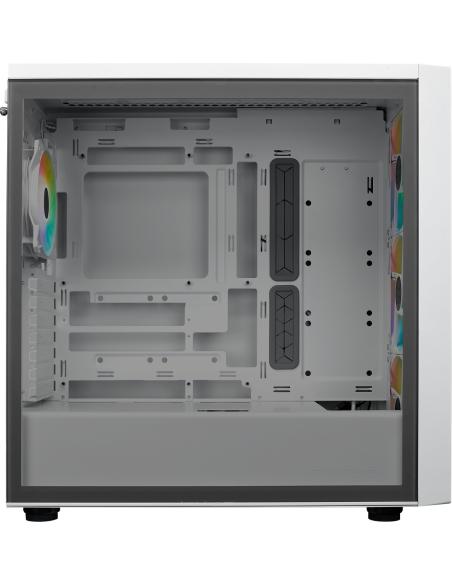 Cooler Master MasterBox 600 Cristal Templado USB 3.2 Blanco